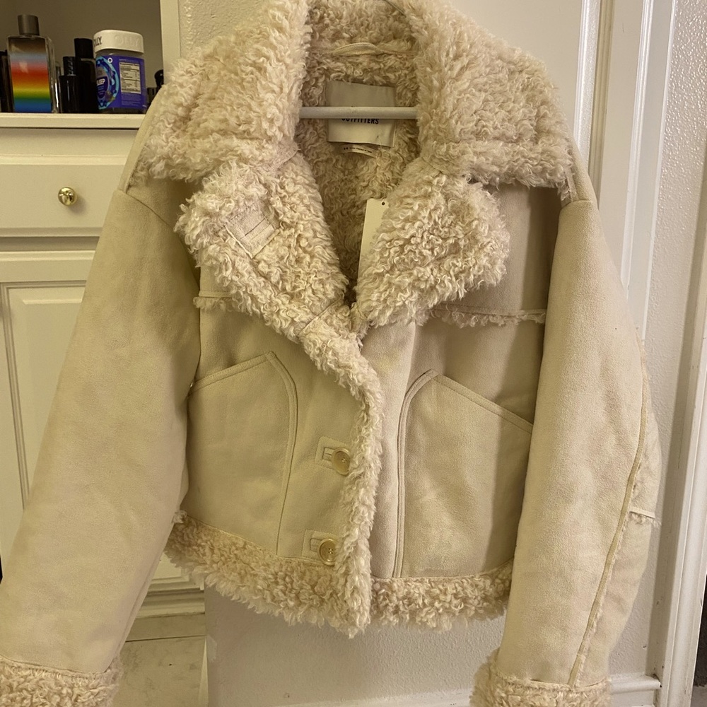 NWT Urban Outfitters Faux Suede Jacket size Medium